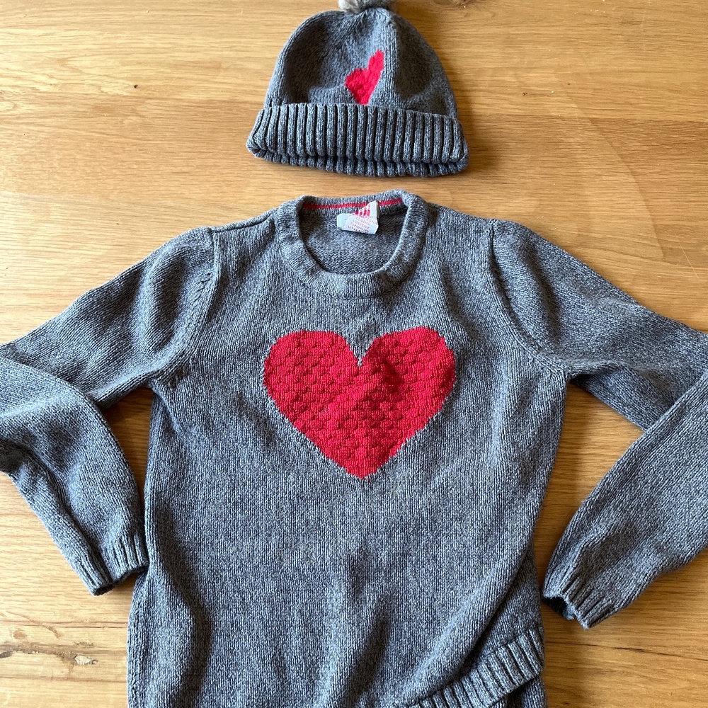 Sweater and matching beanie